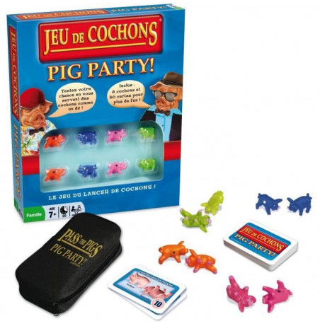 Jeu de cochons Pig Party Oya